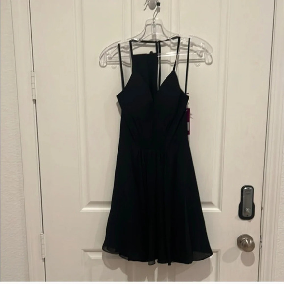 ABBY PARIS SHORT Mini Dress by LUCCI LU 984911 in Black Size 2 - Picture 3 of 9